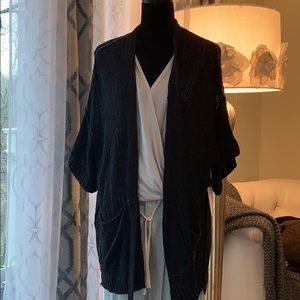 ❤️NWT FREE PEOPLE BLACK SIZE S CARDIGAN